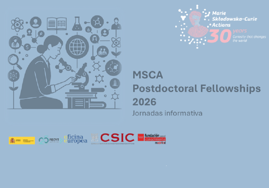 MSCA PF 2026 Jornadas informativas